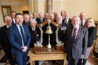 HMS Dolphin (1882) bell goes on permanent display in Bath