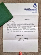 HMS Turbulent Commissioning