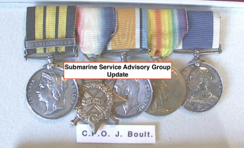 Submarine Advisory Group – update