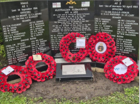 Barrow Memorial Service held for World War One Submarine Crews